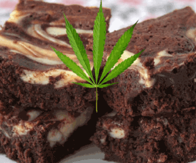 gateau au cannabis ou space cake
