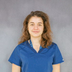 Photo de profil d'une vétérinaire du service des NAC.